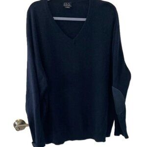 Cashmere Blue V-Neck Sweater